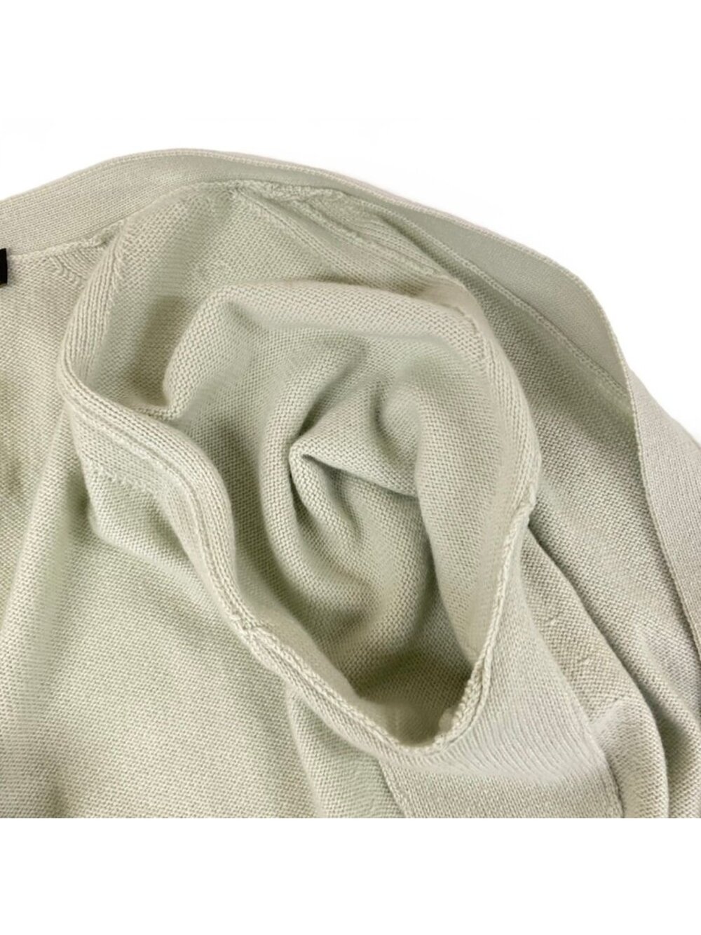 Loro Piana Cardigan 42 M Light Green Long Sleeve Cashmere - Picture 9 of 13
